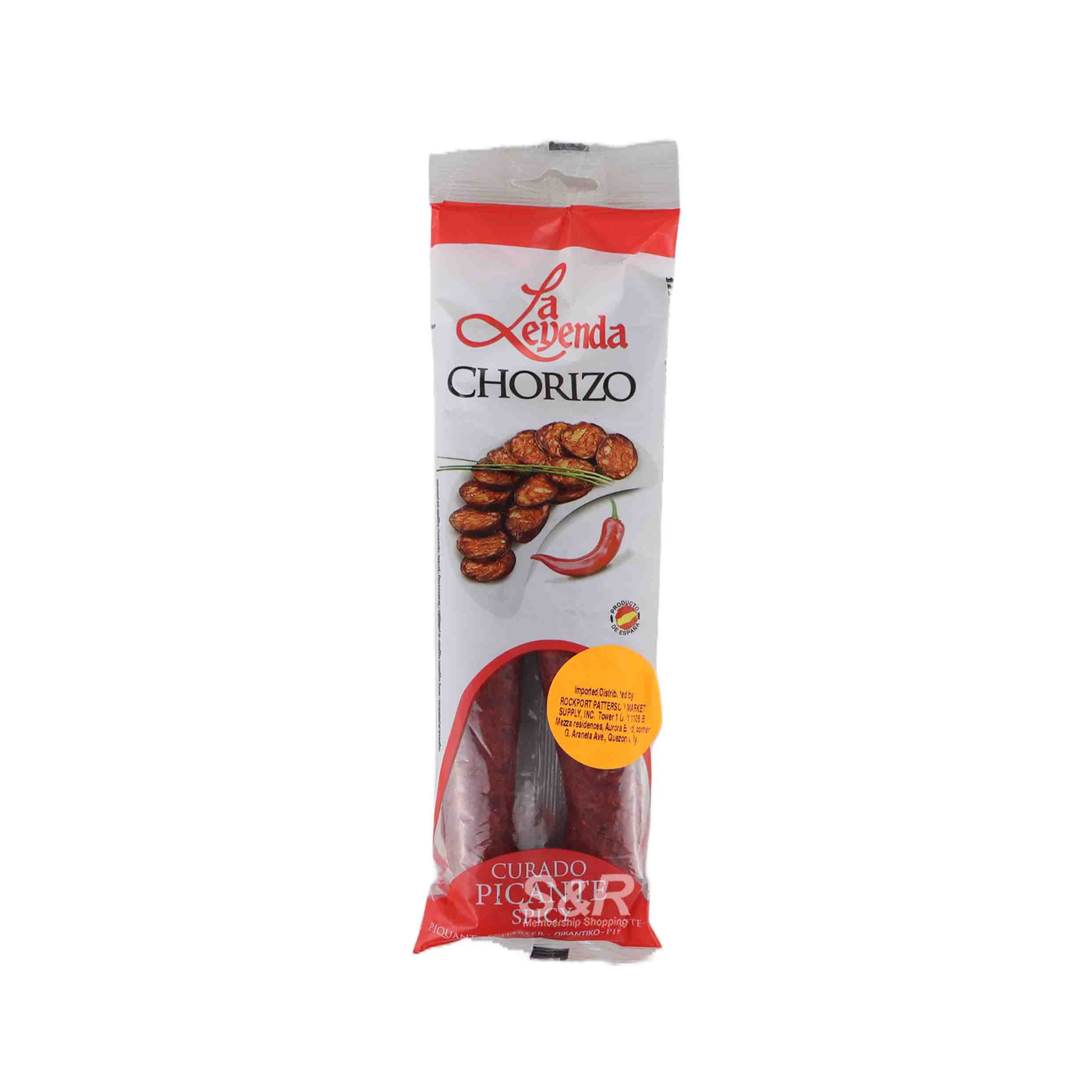 La Leyenda Spicy Cured Chorizo 250g